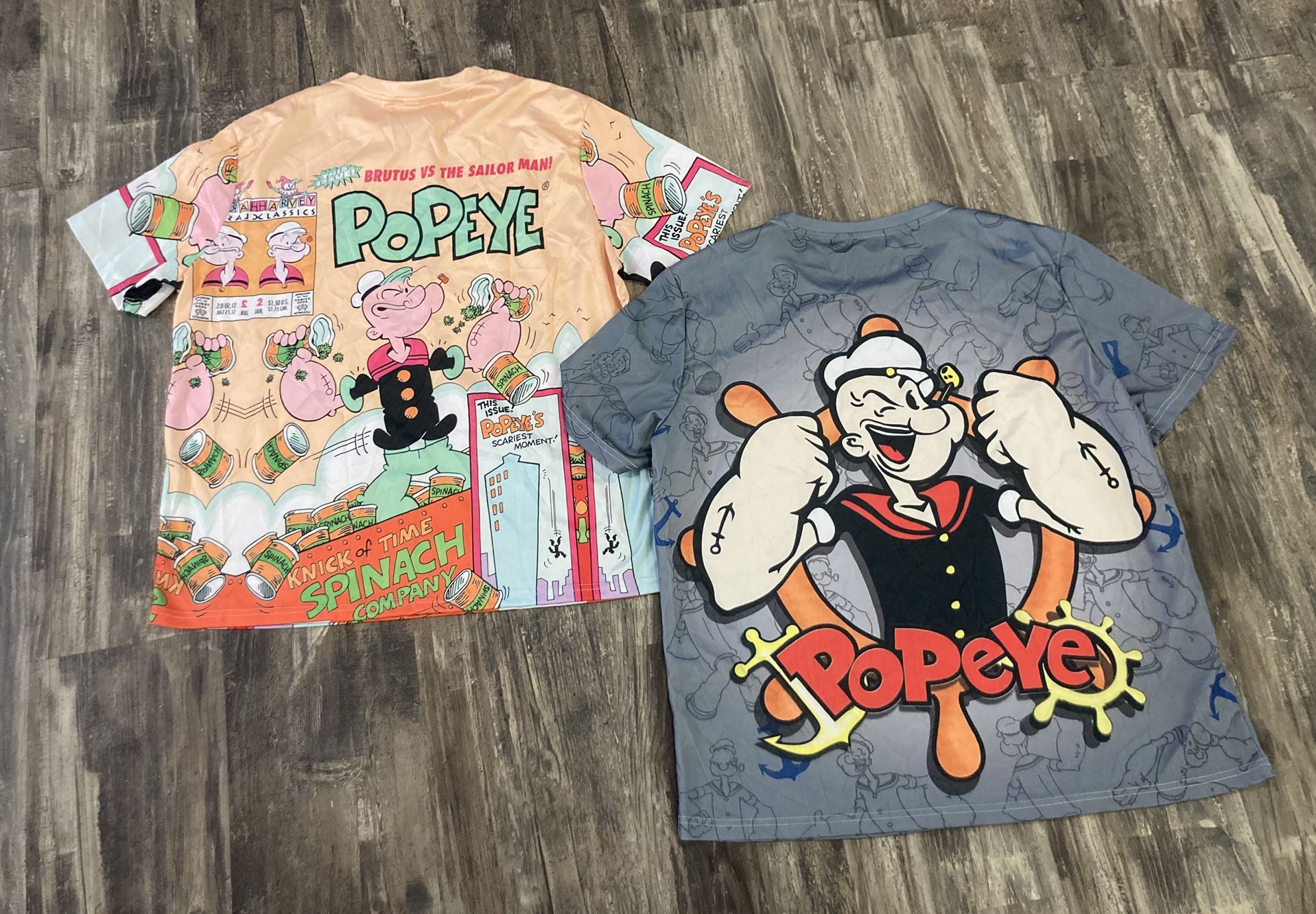 POPEYE Jersey Shirts Adult Size XXL - New!! - photo 2
