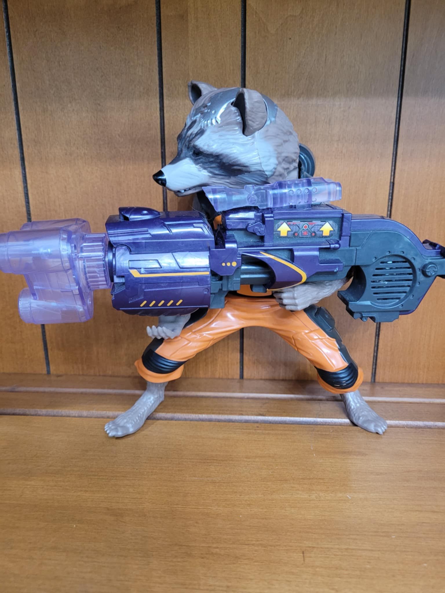 Guardians Of The Galaxy ROCKET Raccoon 11 Inch Action Figure