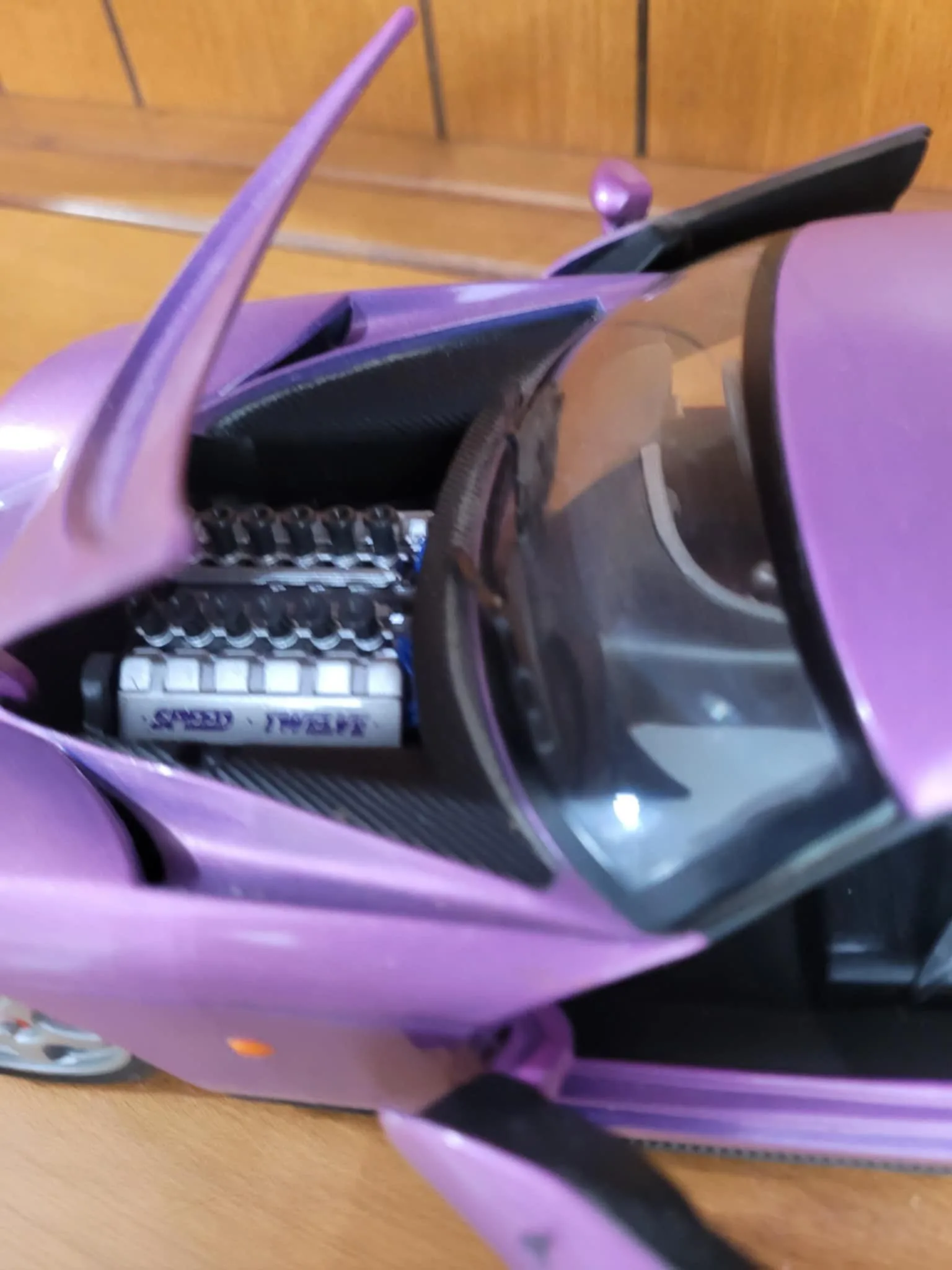 Vintage Hot Wheels 1:18 TVR SPEED 12 Diecast Car image indicator(5)