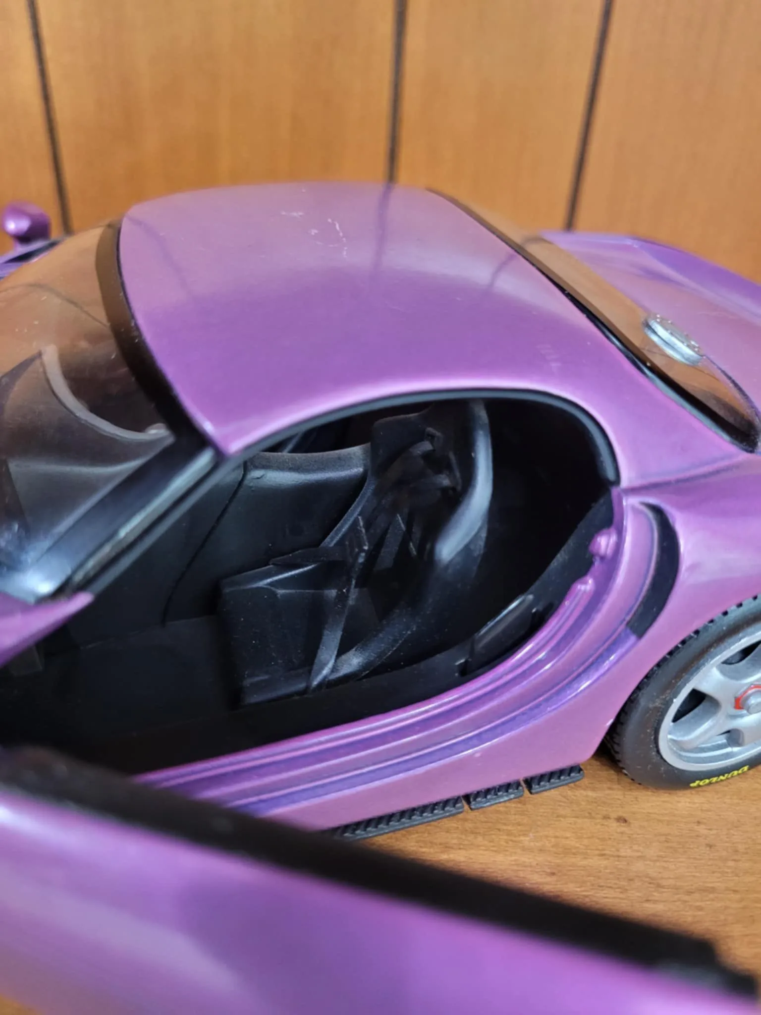 Vintage Hot Wheels 1:18 TVR SPEED 12 Diecast Car image indicator(7)