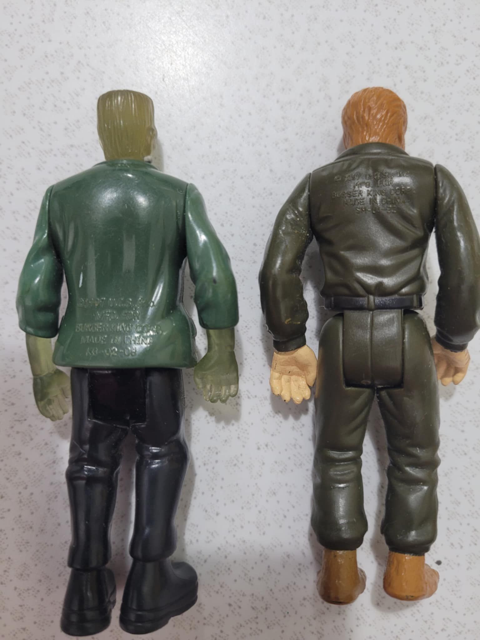 Vintage Lot Of 2 Classic Horror Movie Frankenstein & Wolf Man Ac - photo 2