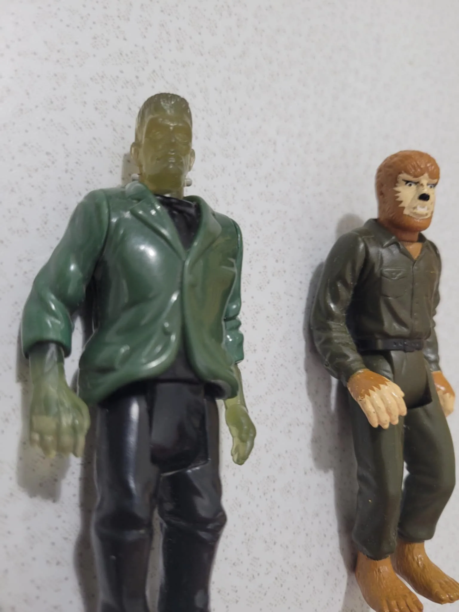 Vintage Lot Of 2 Classic Horror Movie Frankenstein & Wolf Man Ac image indicator(3)