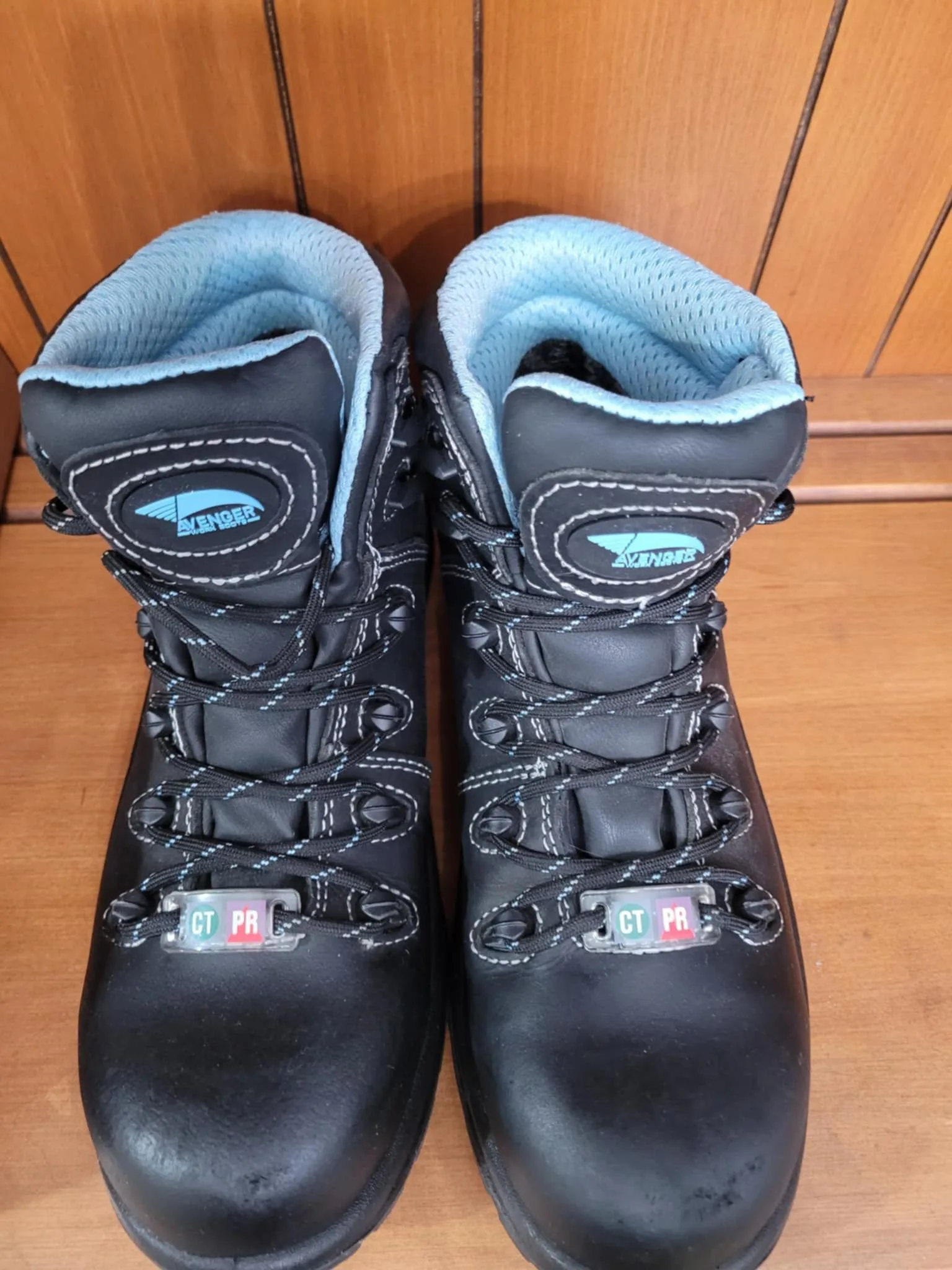 Avenger Black Composite Safety Toe Waterproof Work Boots Womens image indicator(6)