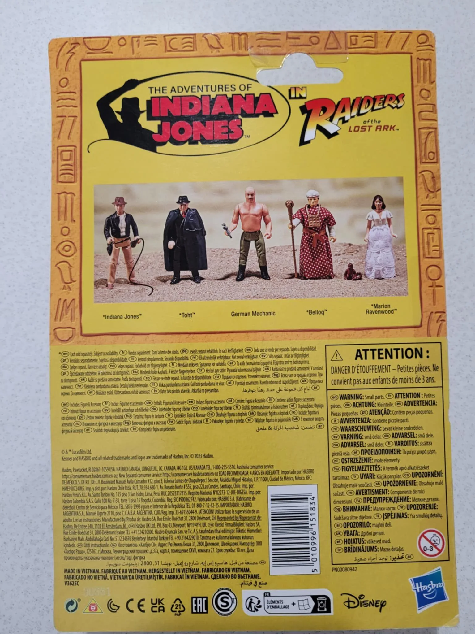 Kenner Indiana Jones German Mechanic - New In Package!!! image indicator(2)
