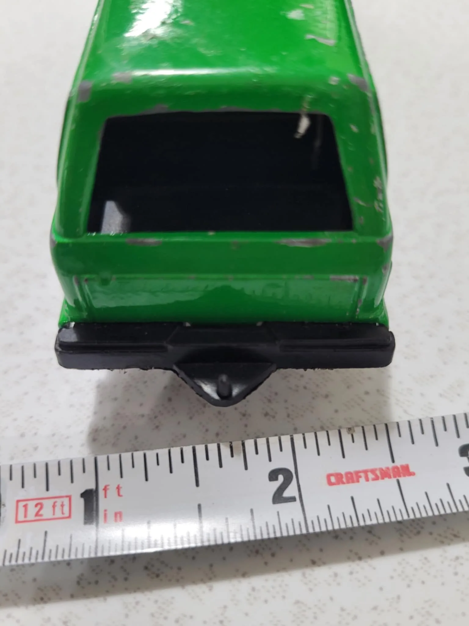 Vintage Tootsie Toys Ford BRONCO 4x4 Green Metal 4 Inch Toy Car image indicator(6)