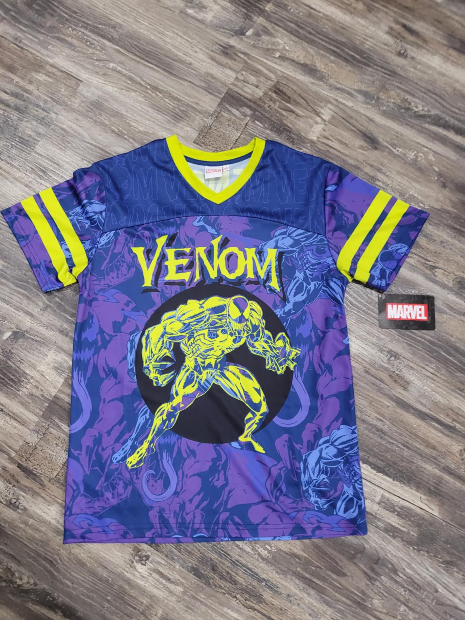 Marvel Comics VENOM 88 Jersey Shirt Adult Size Small - NWT