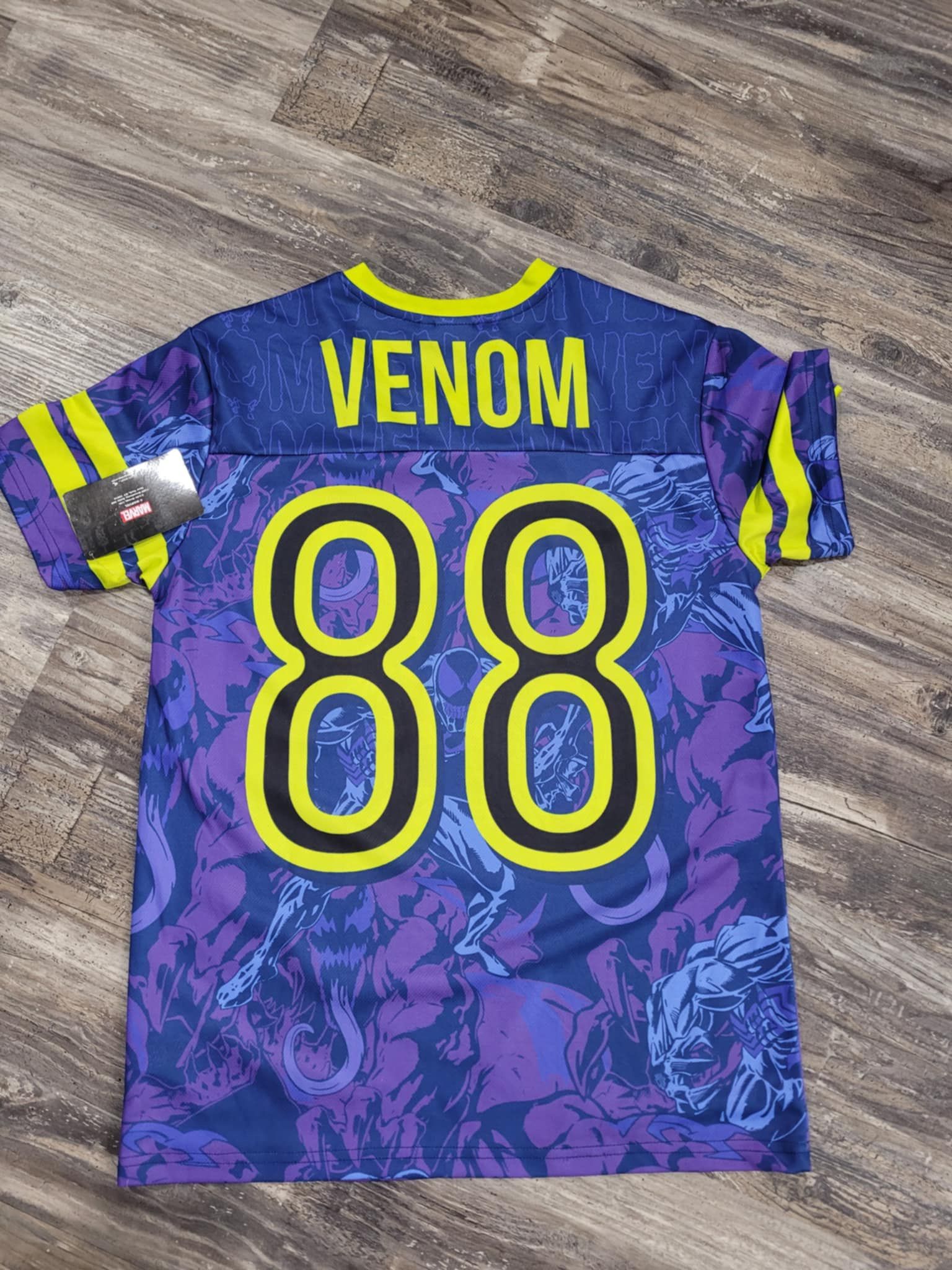 Marvel Comics VENOM 88 Jersey Shirt Adult Size Small - NWT - photo 2