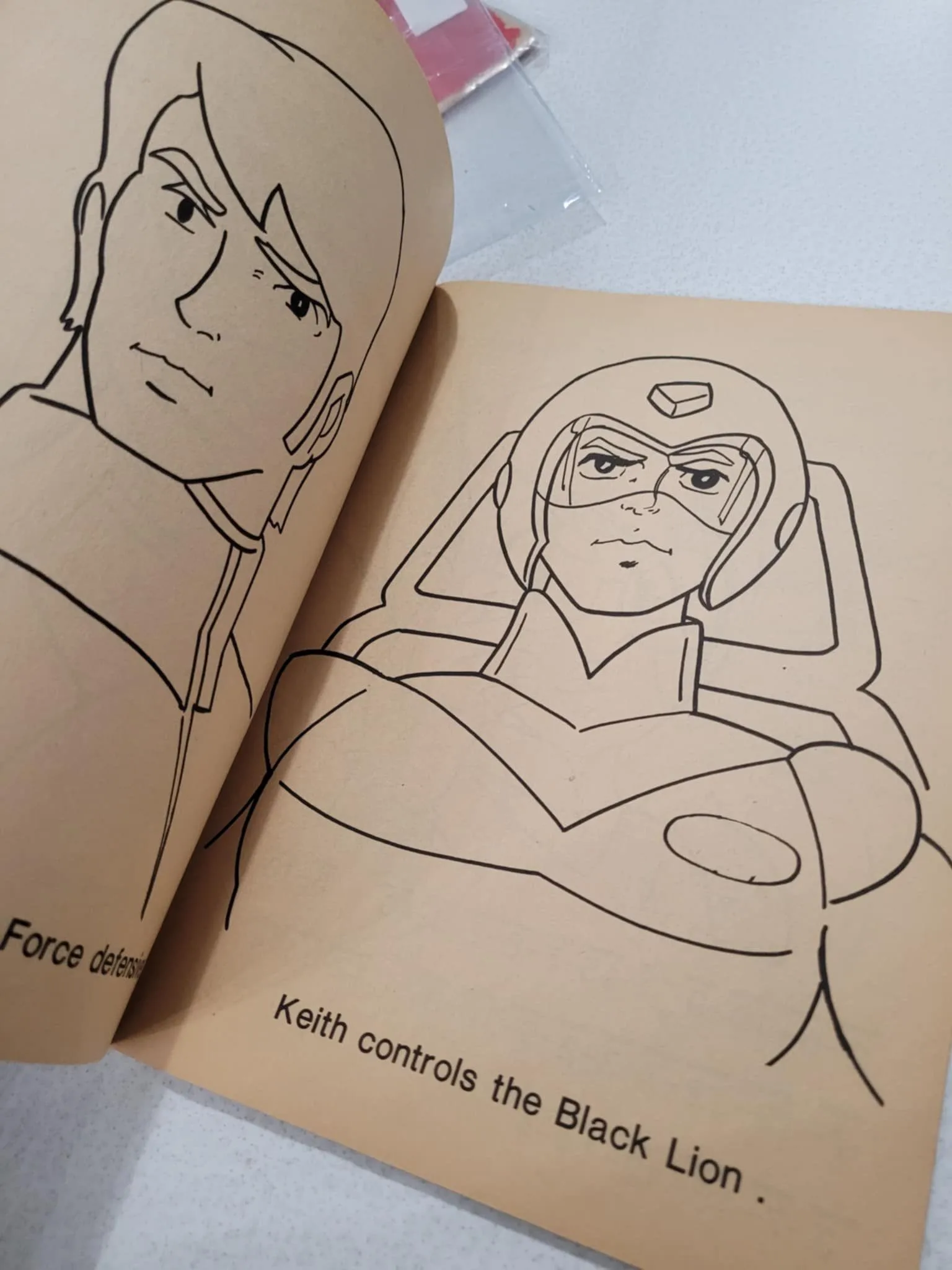 1985 Vintage Lot Of 3 VOLTRON Coloring Books - Rare image indicator(4)