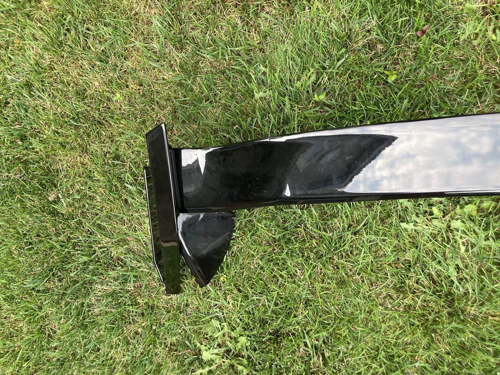 Brand New Gloss Black Rear Spoiler Fin Fits Honda Civic Hatchbac - photo 5