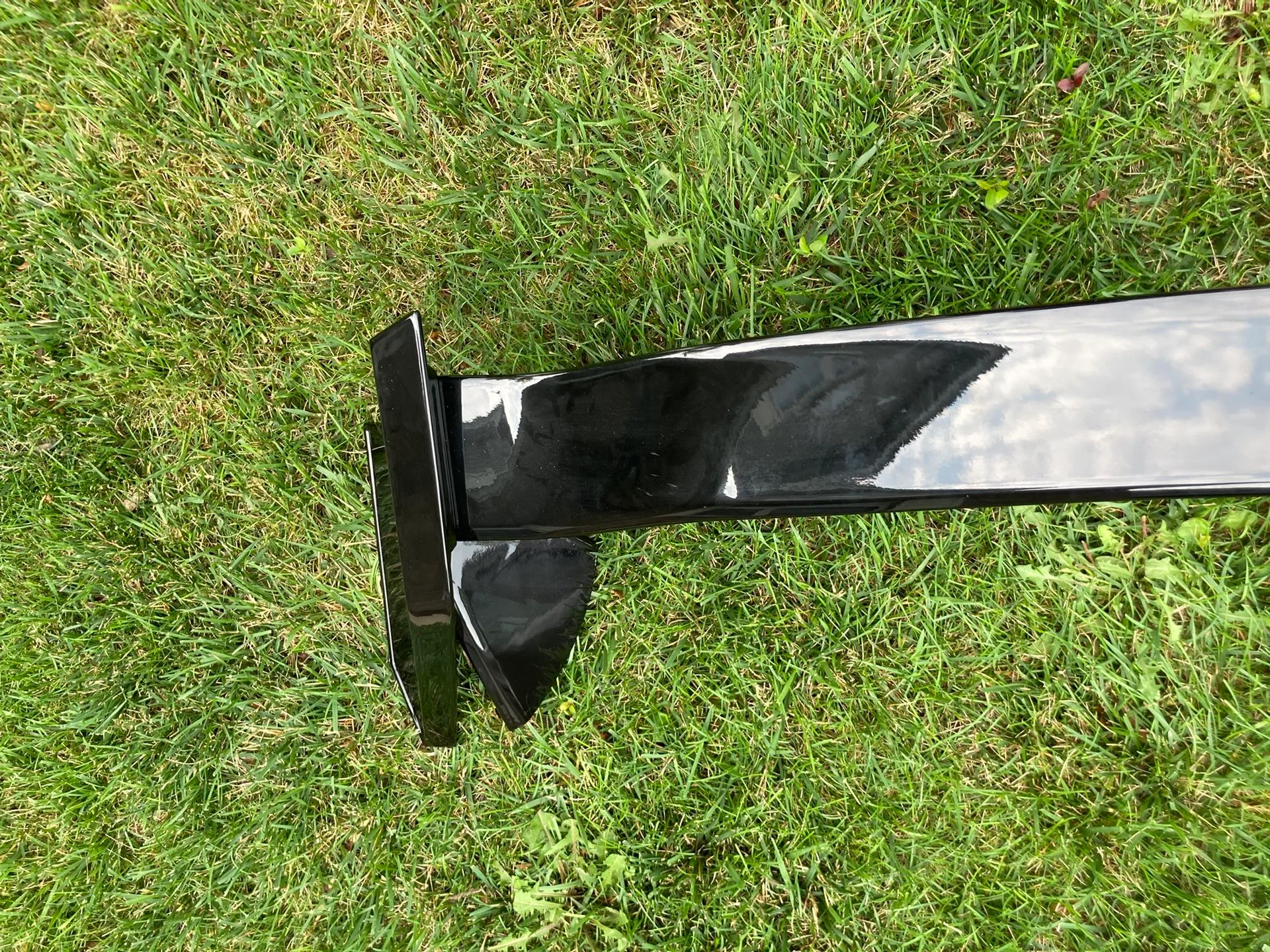 Brand New Gloss Black Rear Spoiler Fin Fits Honda Civic Hatchbac image indicator(5)