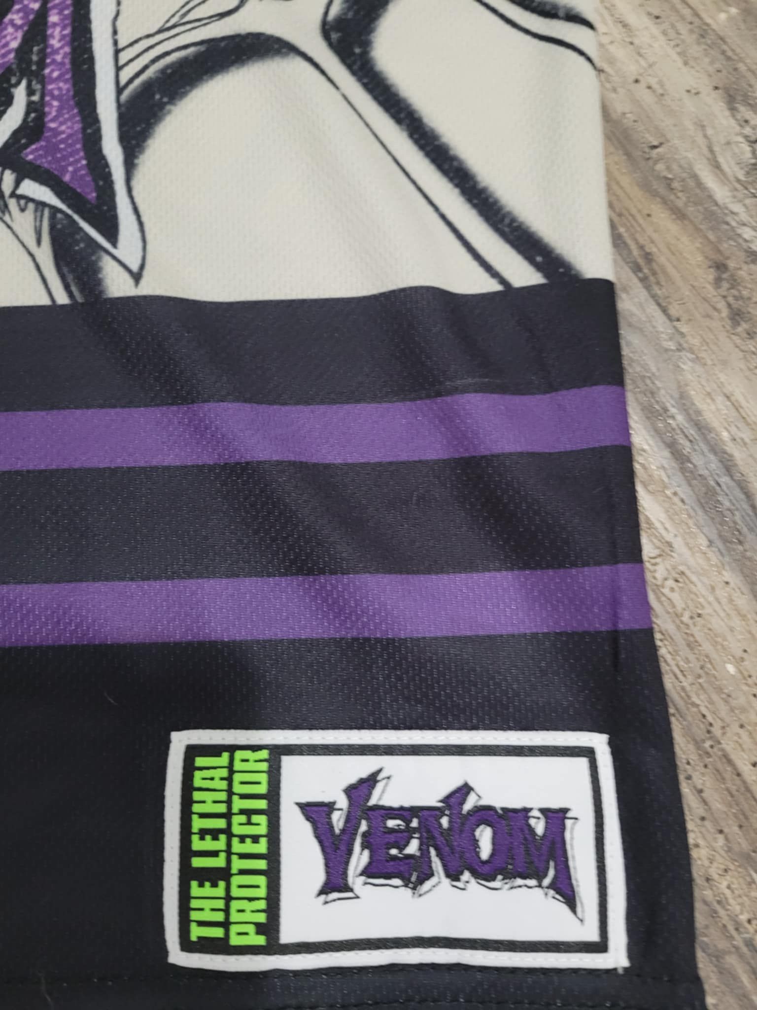 Marvel VENOM 88 Long Sleeve Jersey Shirt Adult XS - New - photo 4