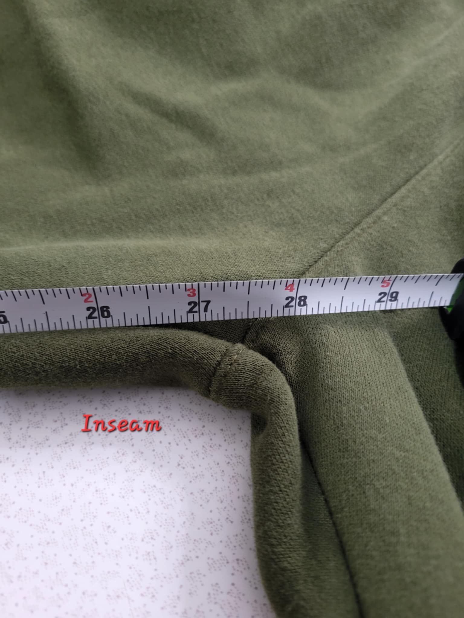 Nike Air Swoosh Logo Army Green Sweat Pants Adult Size Small !! - photo 4