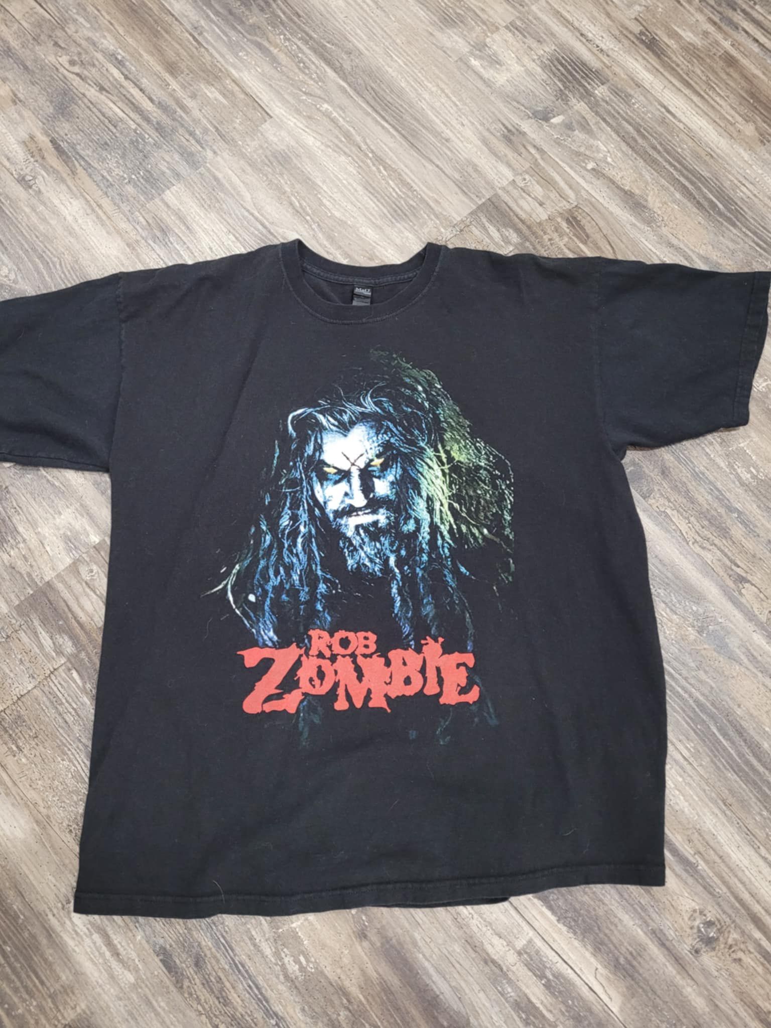 Vintage Heavy Metal ROB ZOMBIE Rock Band Shirt Adult Size XL!!
