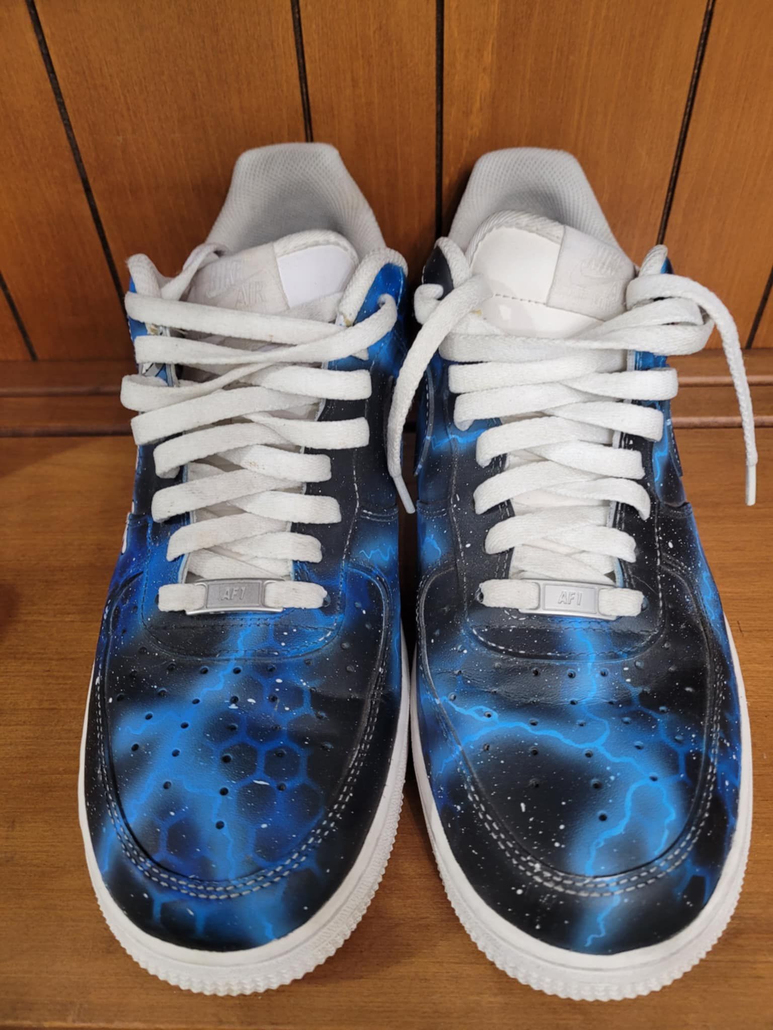 Custom Looney Tunes NIKE Air Force Ones Bugs Bunny Gym Shoes Men - photo 2