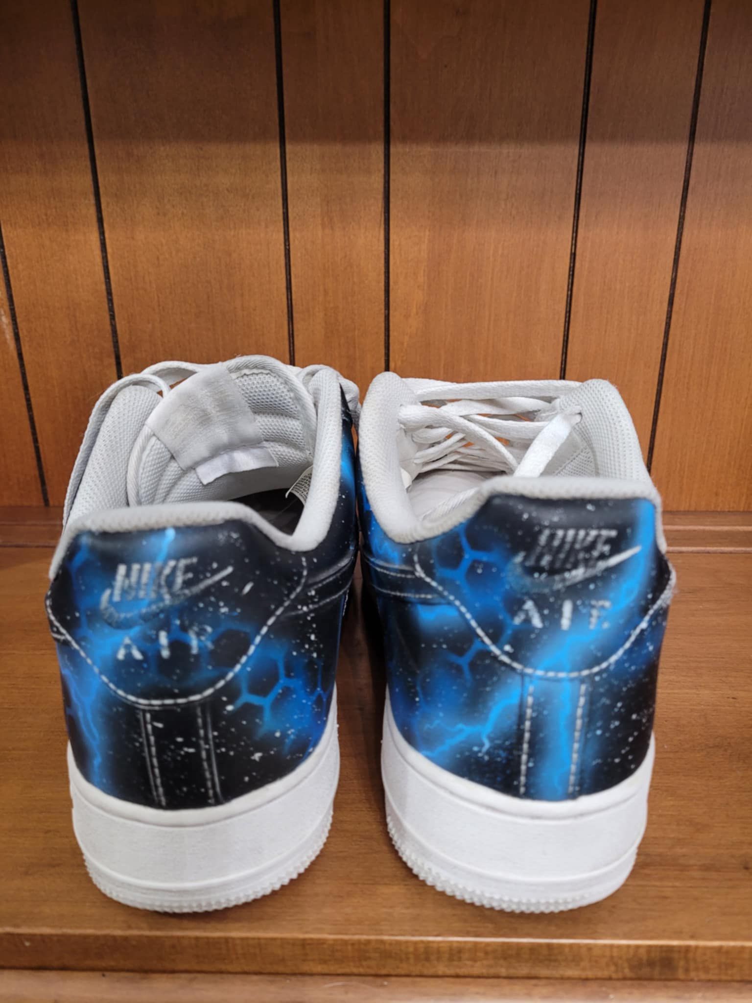 Custom Looney Tunes NIKE Air Force Ones Bugs Bunny Gym Shoes Men - photo 5