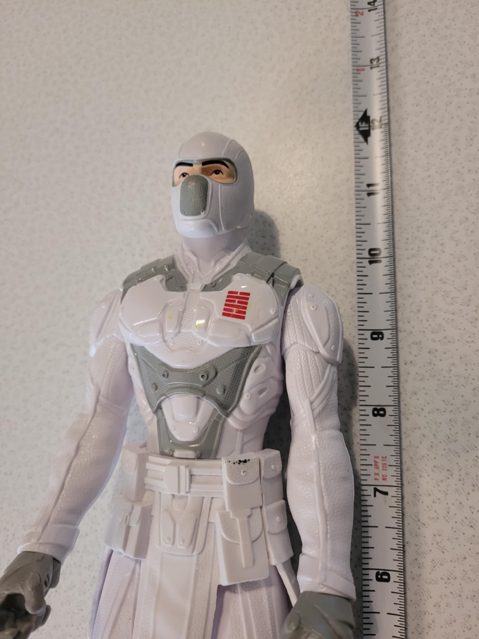 Vintage G.I Joe Cobra STORM SHADOW Ninja 12 Inch Action Figure T - photo 3