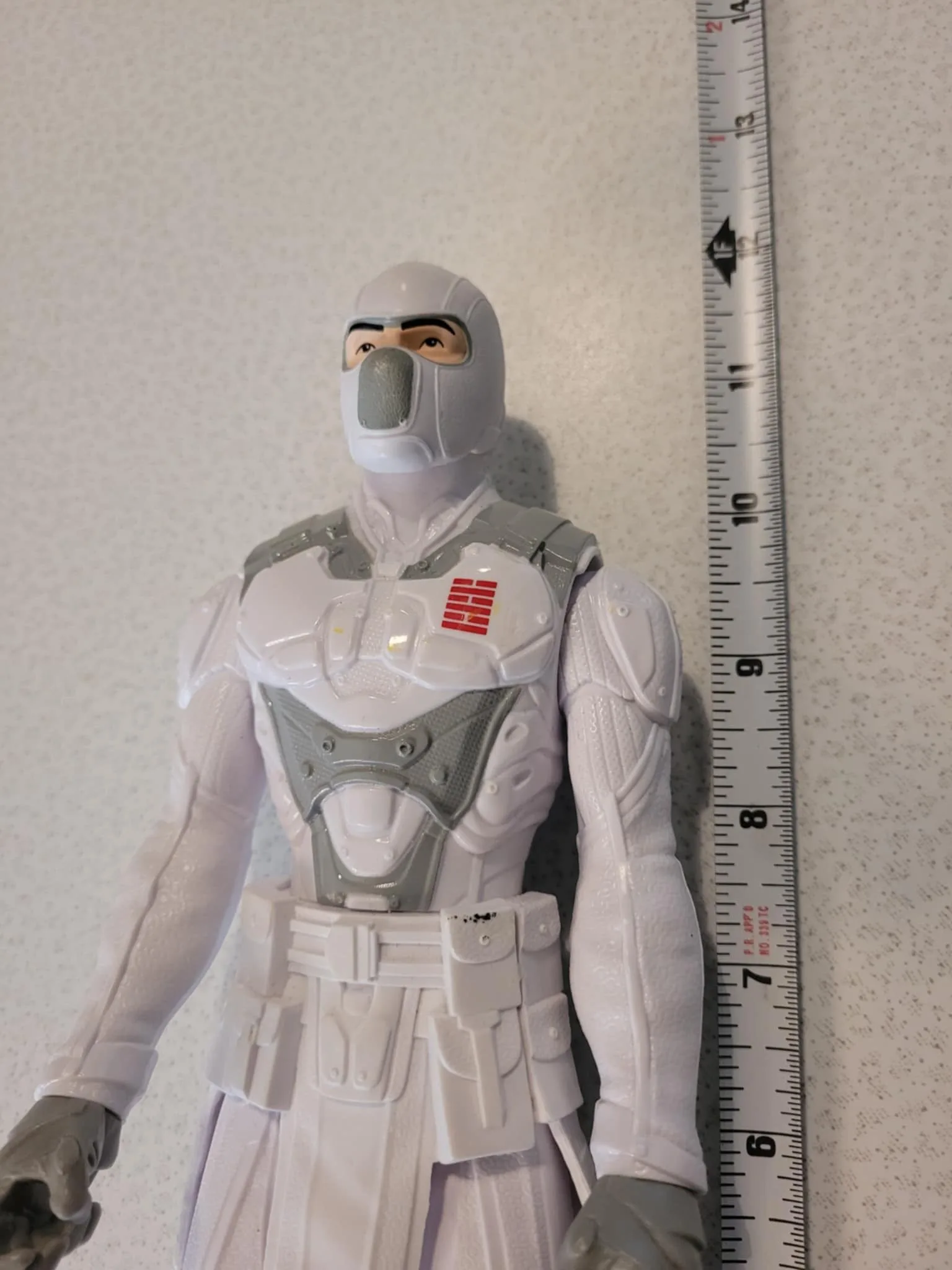 Vintage G.I Joe Cobra STORM SHADOW Ninja 12 Inch Action Figure T image indicator(3)