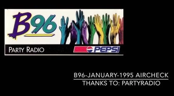1995 Pepsi B96 Radio Spot & Win Bumper Sticker - NOS! image indicator(3)