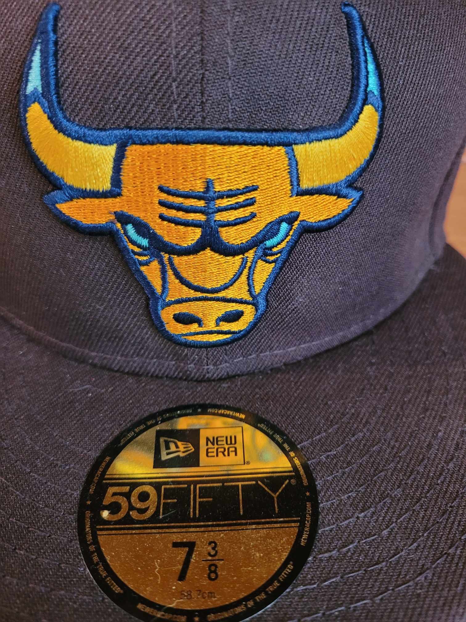 New Era Bulls Fitted Hat Size 7 3/8 - photo 3