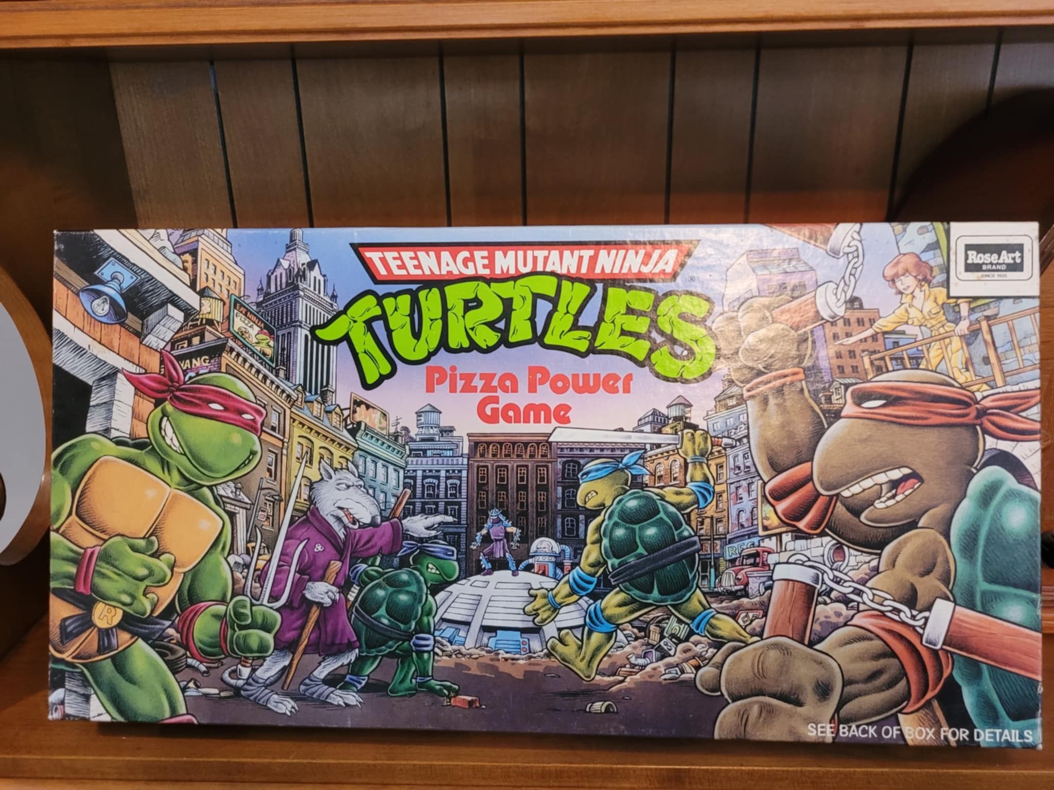 Vintage TMNT Pizza Power Board Game - Rare!!