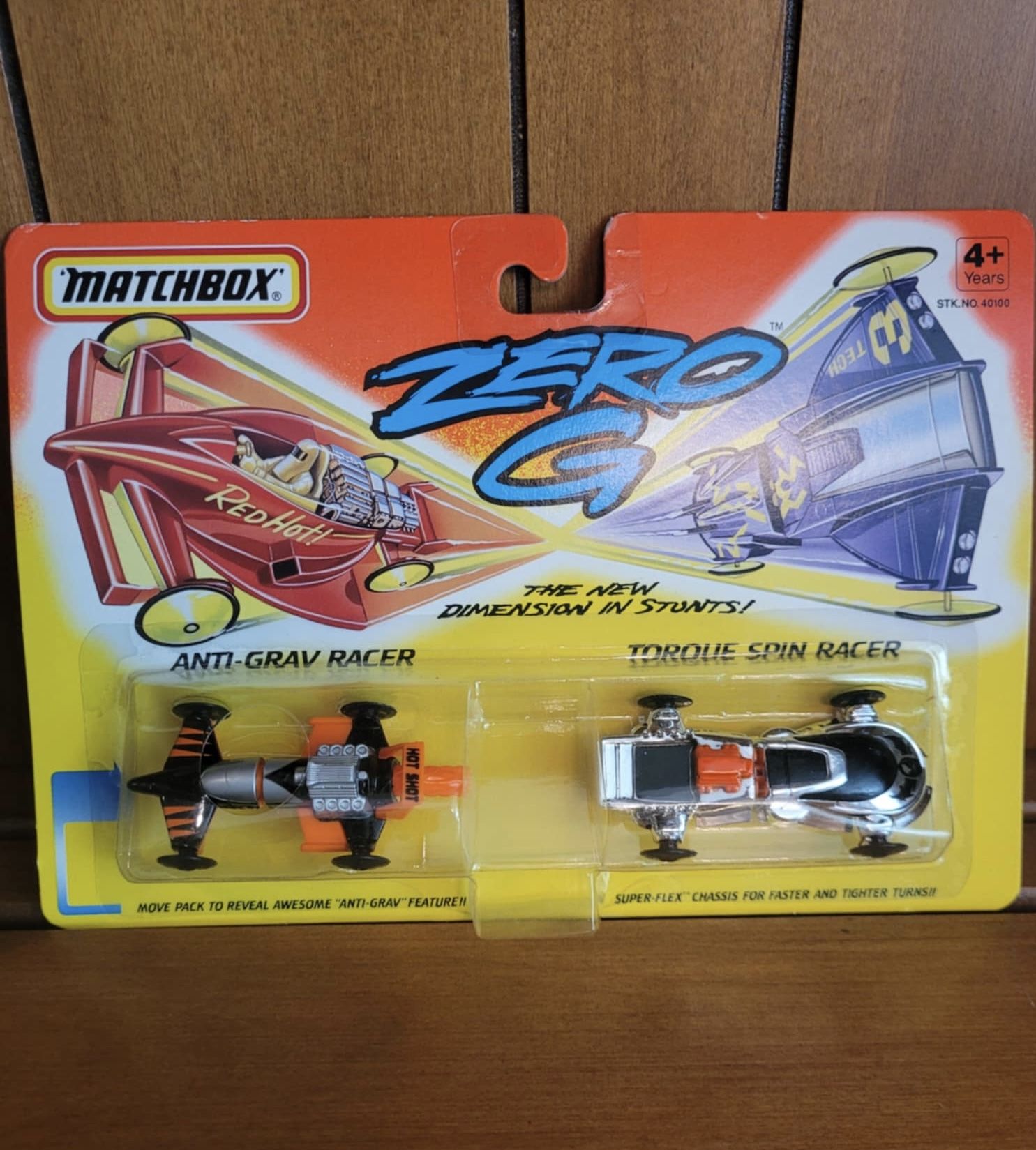 Vintage 1994 Matchbox Zero G Diecast Metal Toy Cars - New In Pac