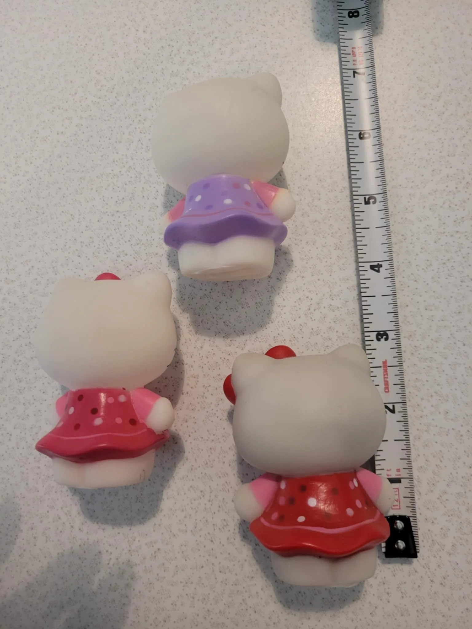 Vintage Lot Of 3 Sanrio Hello Kitty Squishy Toys image indicator(5)