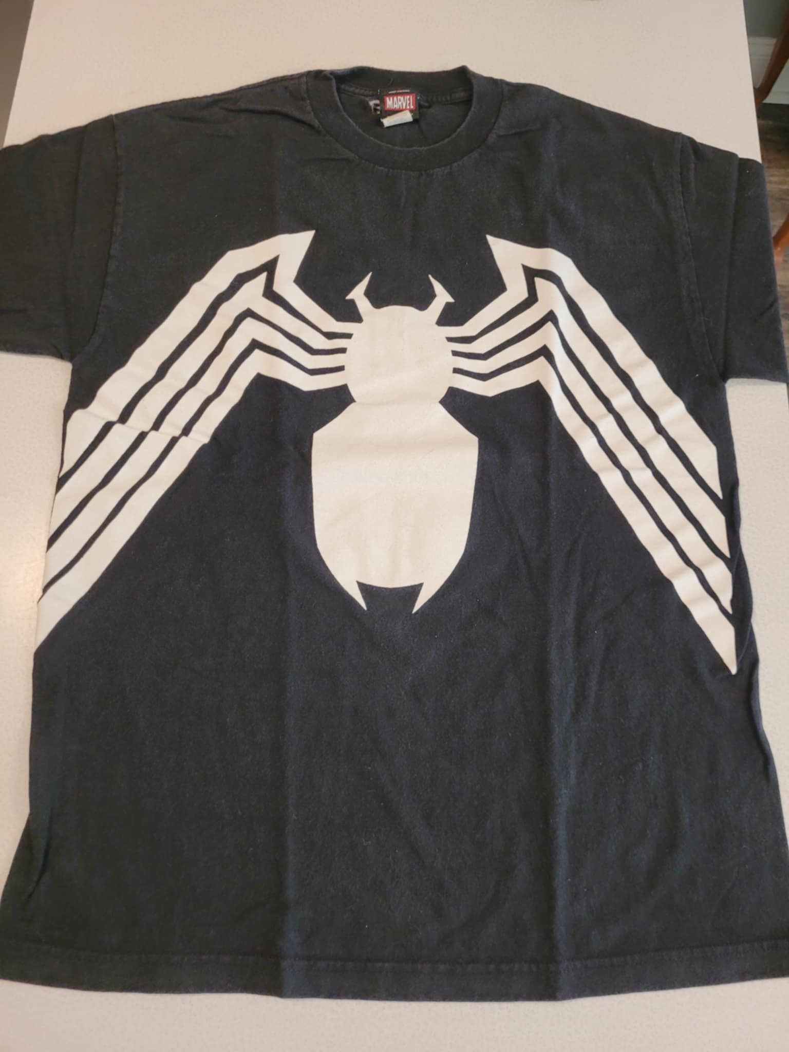 Vintage Marvel Comics Spider-Man VENOM Logo Shirt