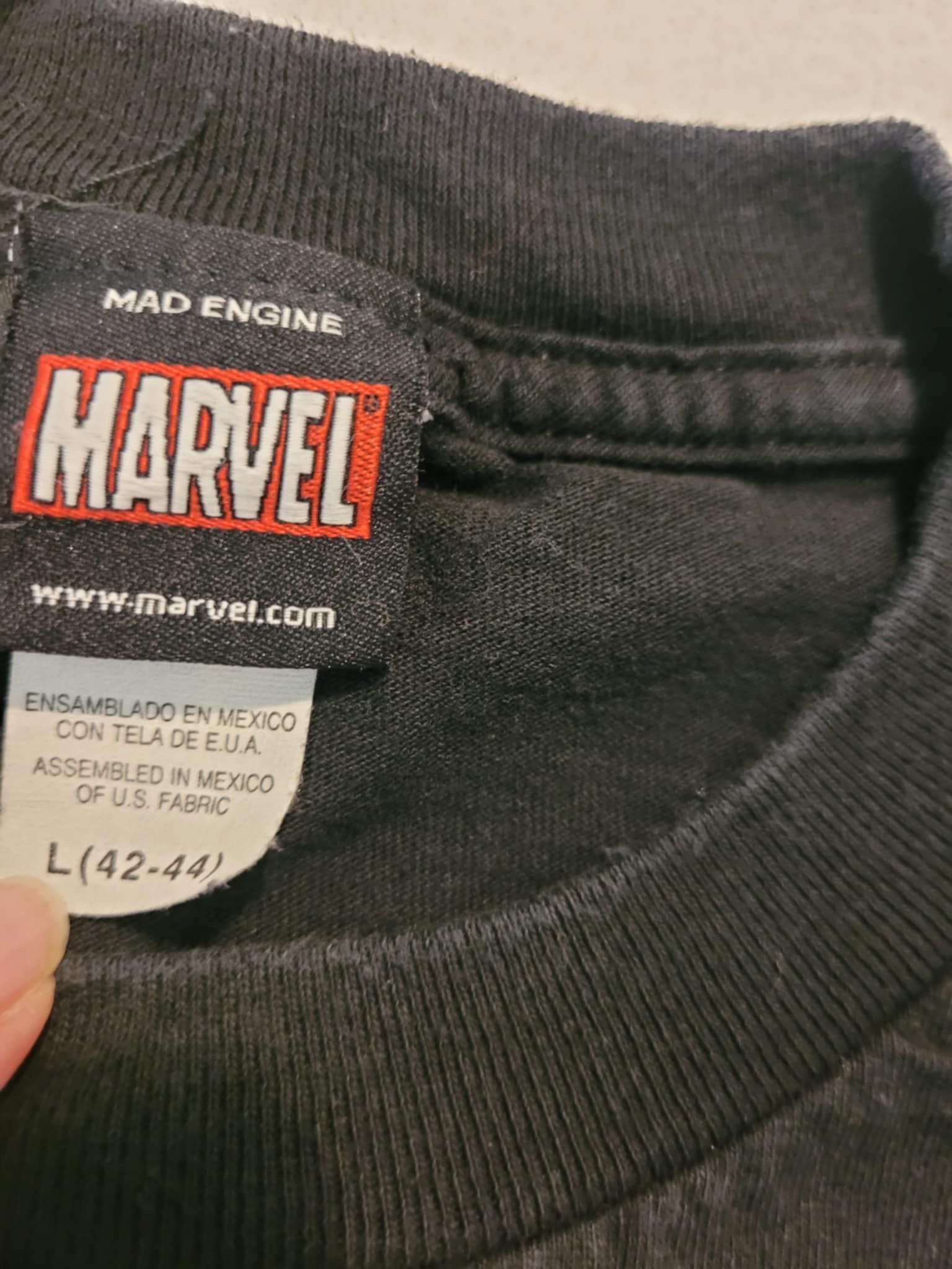 Vintage Marvel Comics Spider-Man VENOM Logo Shirt - photo 2