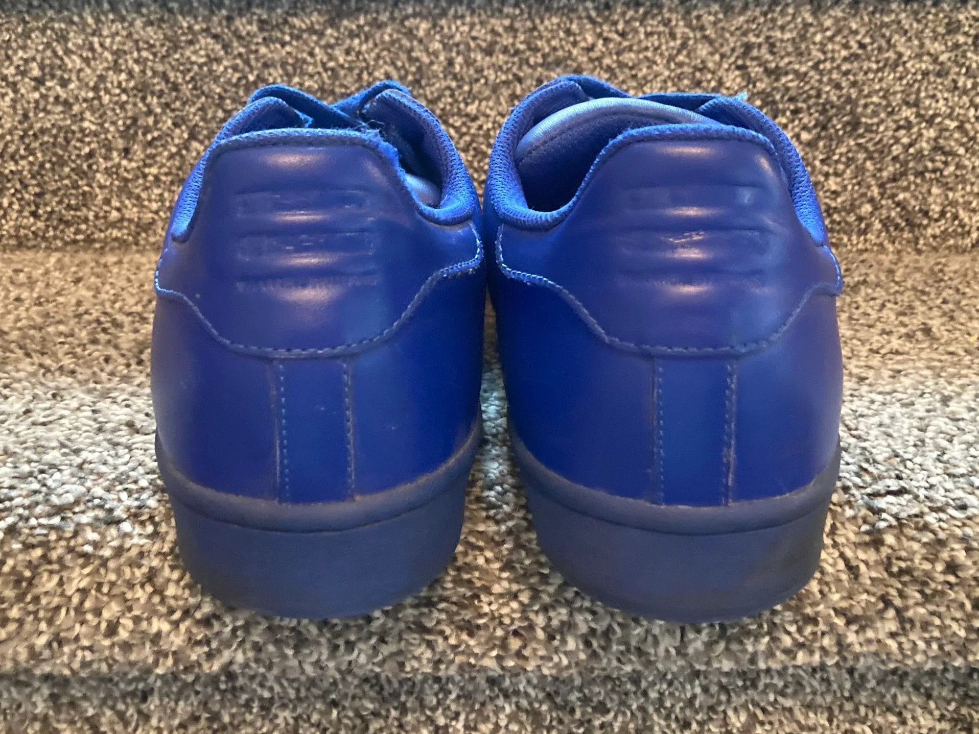 Vintage ADIDAS Supercolor Electric Blue Shoes Mens 11.5 image indicator(6)