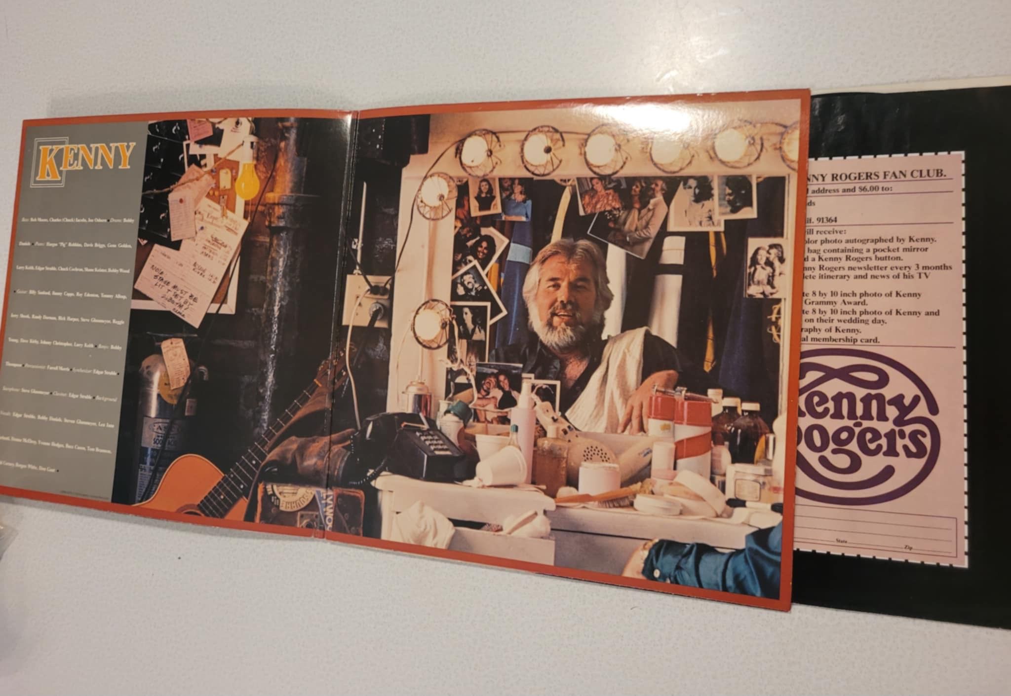 Vintage 1979 KENNY ROGERS Vinyl Record With Cover And Sleeve - photo 3