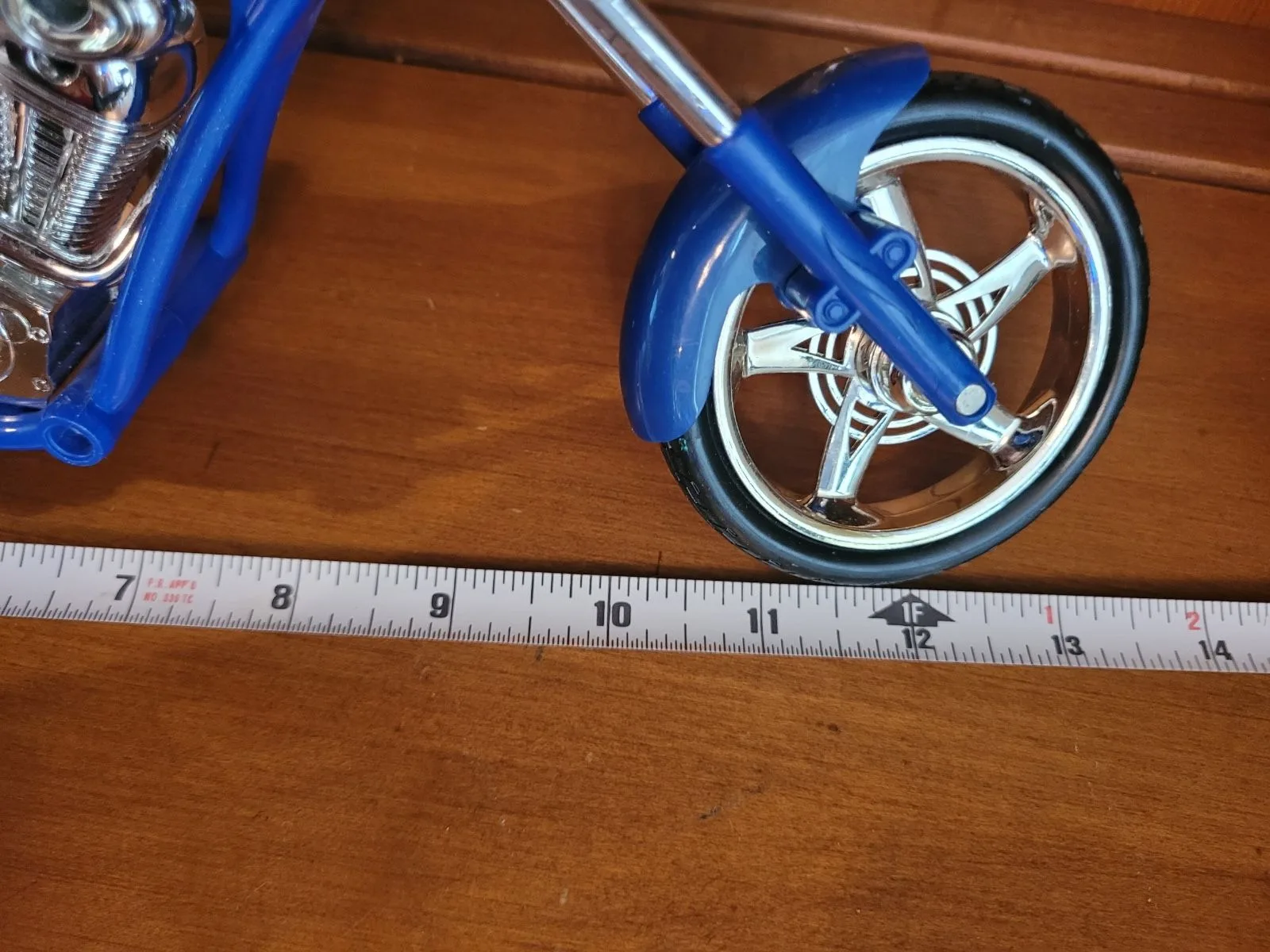 Vintage BRATZ Dolls Blue Motorcycle Chopper Bike Toy - Rare! image indicator(7)