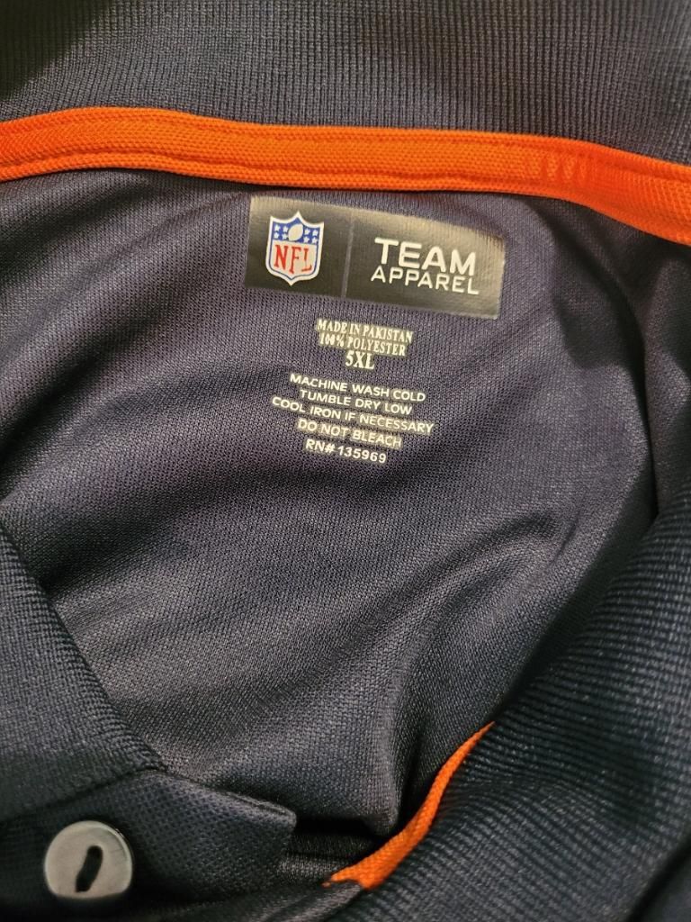NFL Chicago Bears Polo Shirt Size 5XL - photo 4