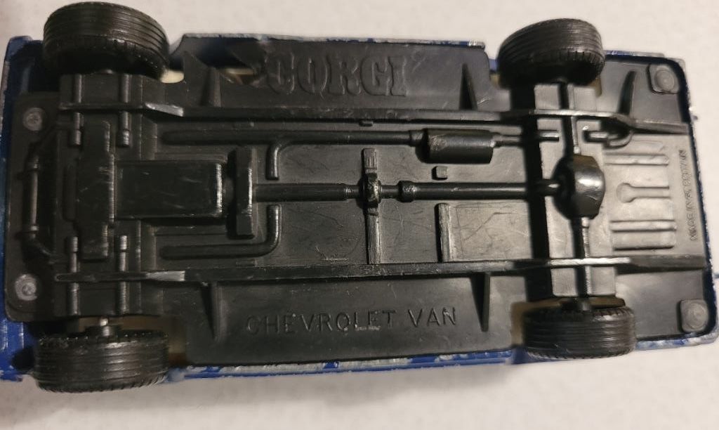 Vintage Marvel Comics 1970’s Spiderman Corgi Van Toy!! - photo 2