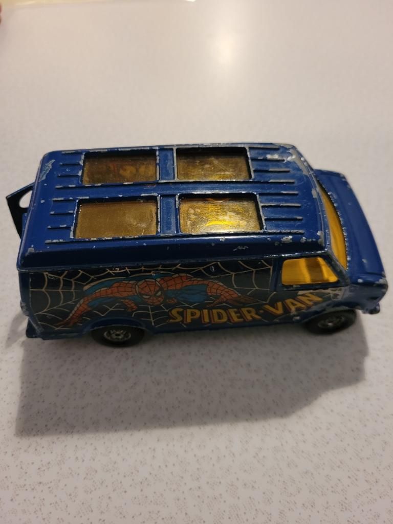 Vintage Marvel Comics 1970’s Spiderman Corgi Van Toy!! - photo 3