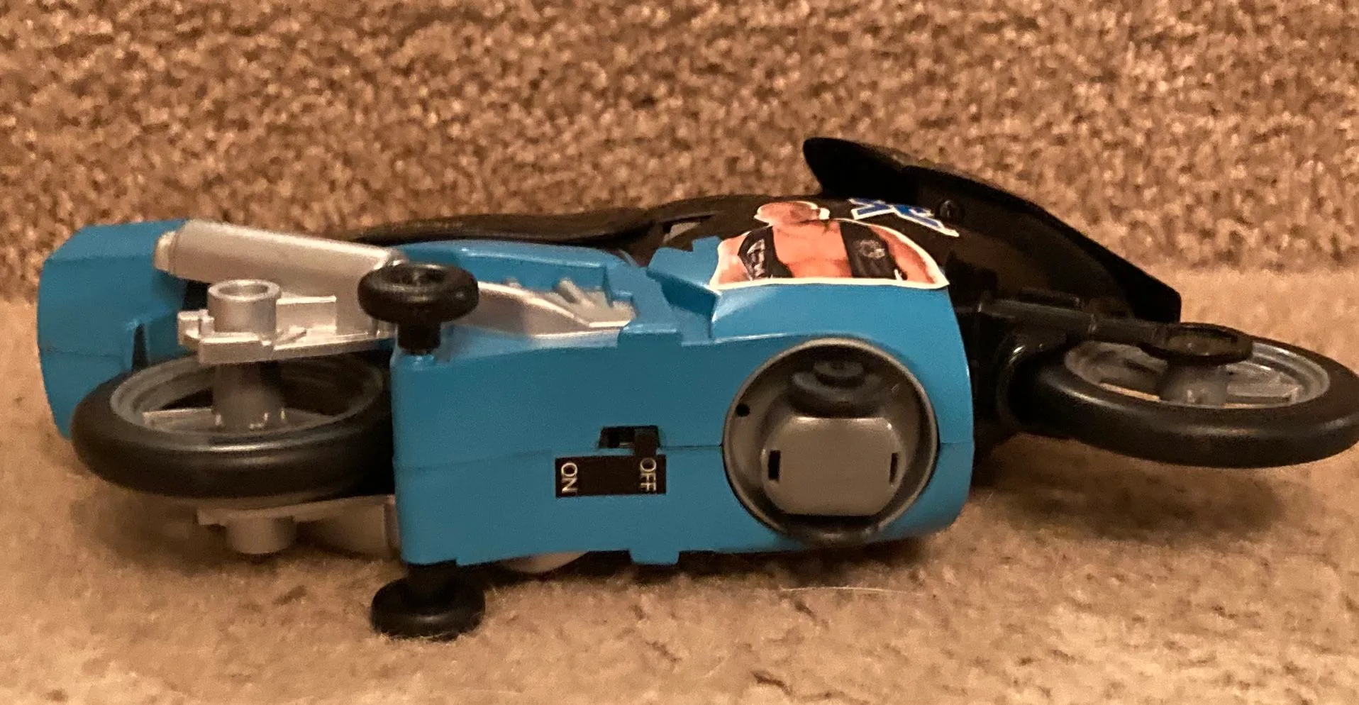 1998 WWF WWE Stone Cold Steve Austin Motorcycle Toy image indicator(5)