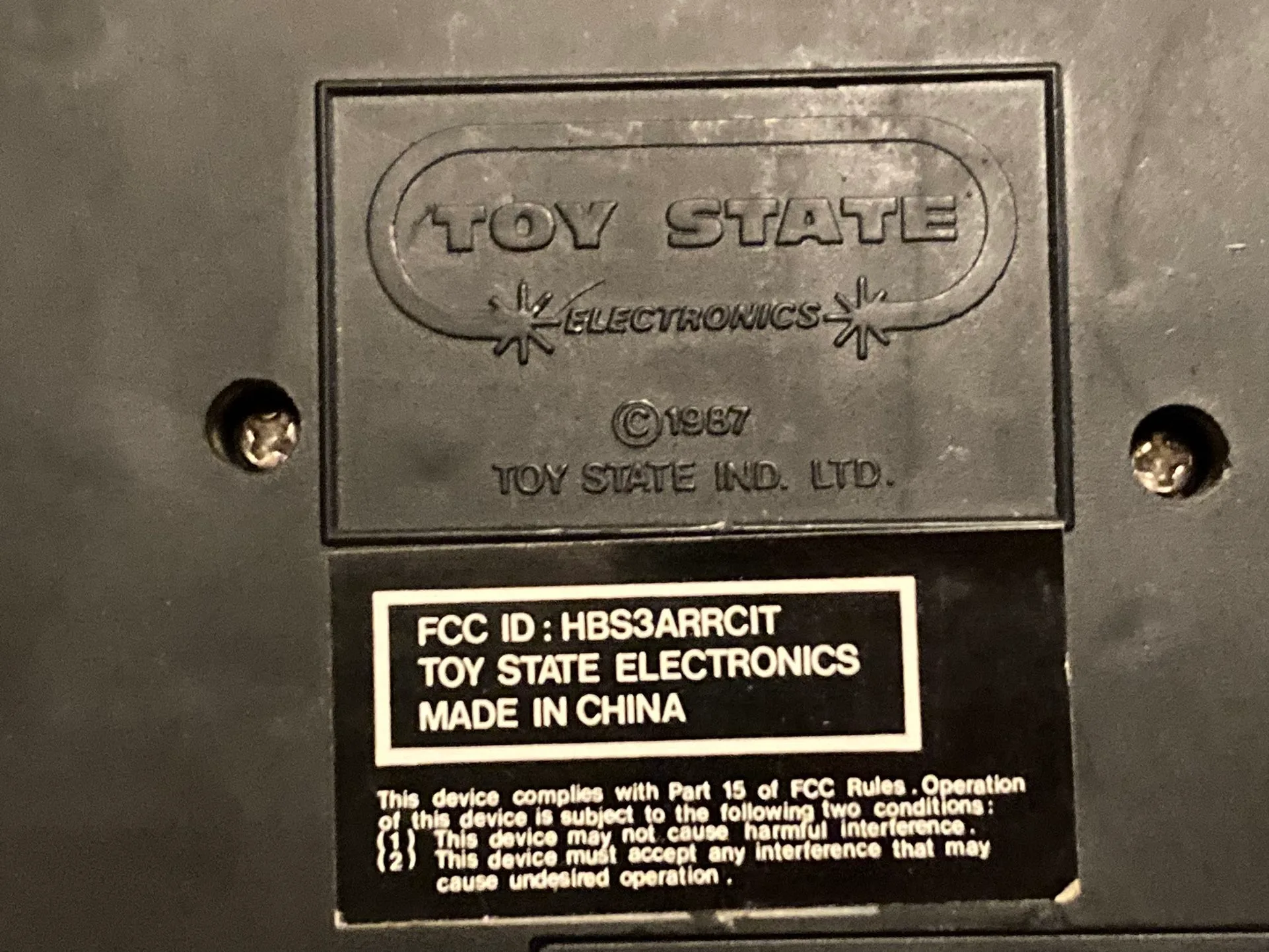 Vintage 1987 Toy State Corvette & Remote - Rare!! image indicator(7)