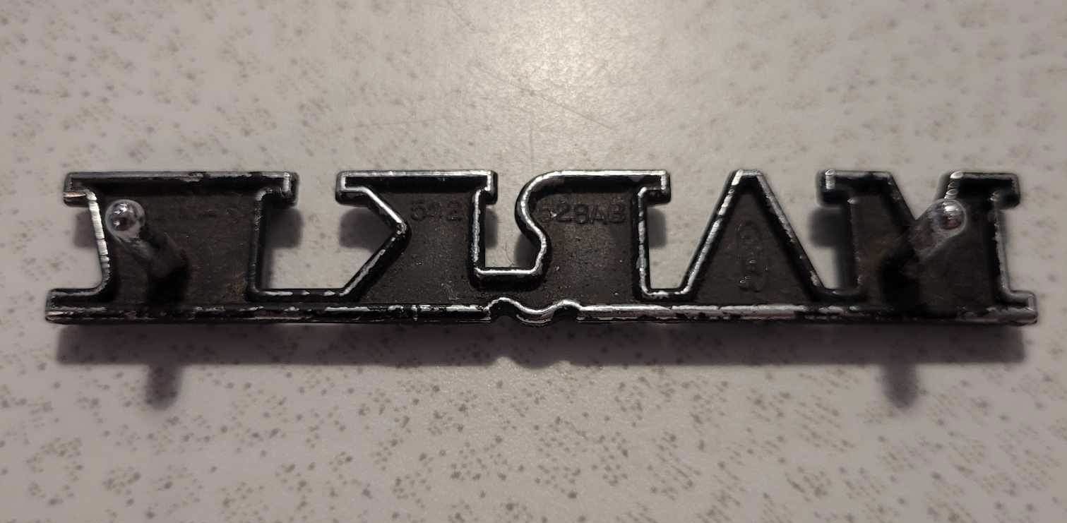 Vintage O.E Ford Lincoln MARK IV Car Metal Emblem Logo Badge !! - photo 3