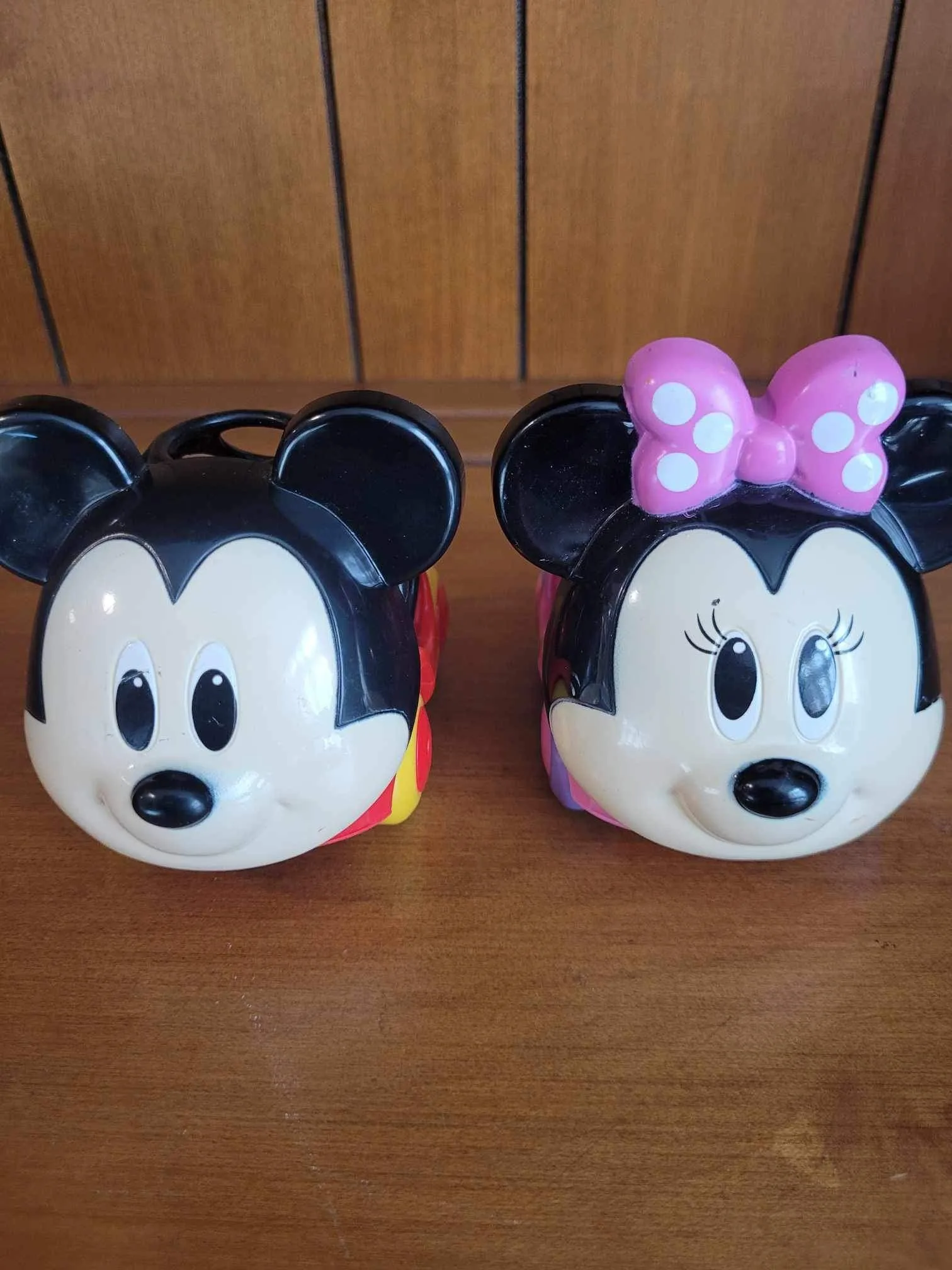 Set Of 2 Disney Baby Mickey & Minnie Mouse O Ball Car Toys!! image indicator(6)