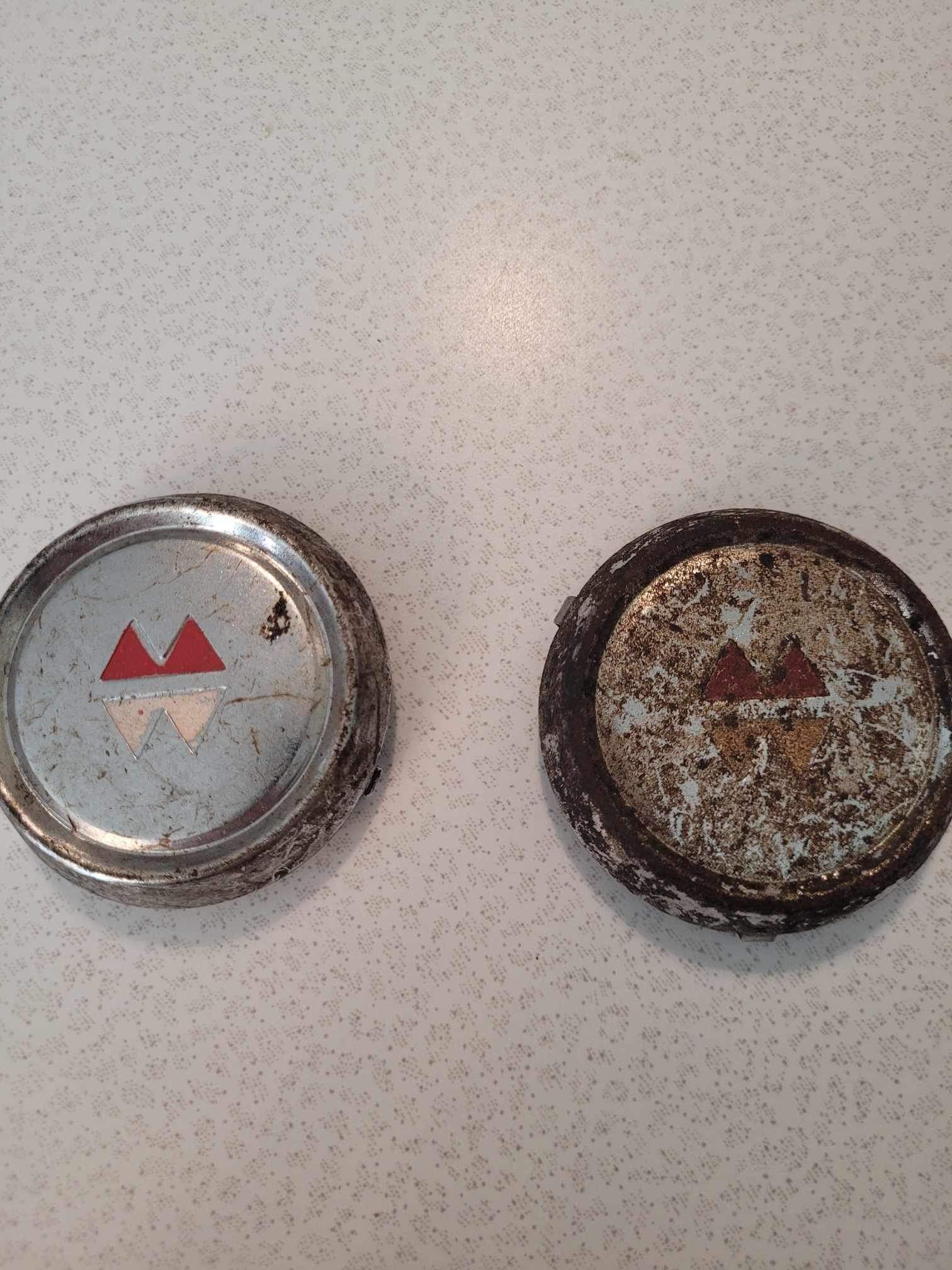 Vintage 1950’s Montgomery Wards Wagon Hub Caps - Rare!!