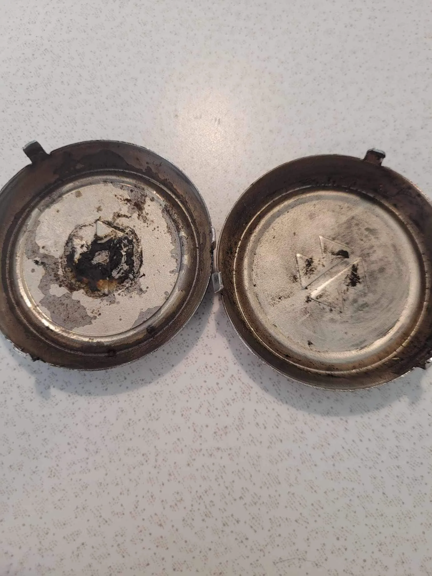 Vintage 1950’s Montgomery Wards Wagon Hub Caps - Rare!! image indicator(2)