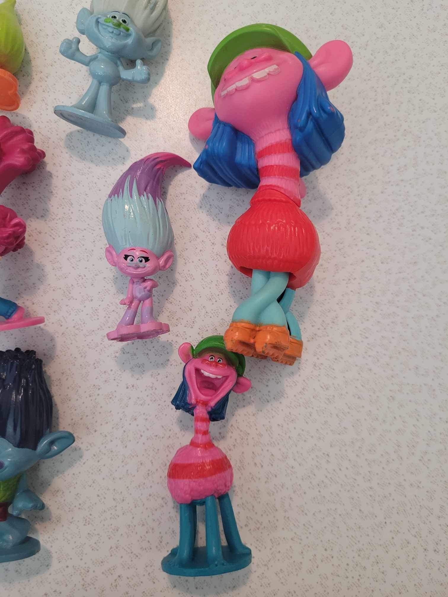 Lot Of 11 Hasbro TROLL Figurine Doll Toys Cake Toppers - photo 3