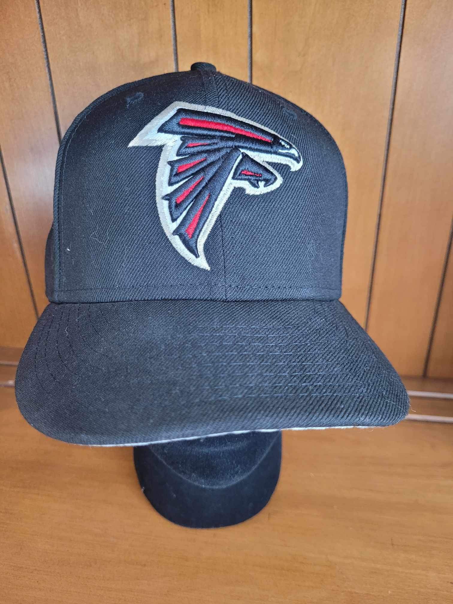 New Era NFL Atlanta Falcons Football Logo 7 1/4 Fitted Hat Cap