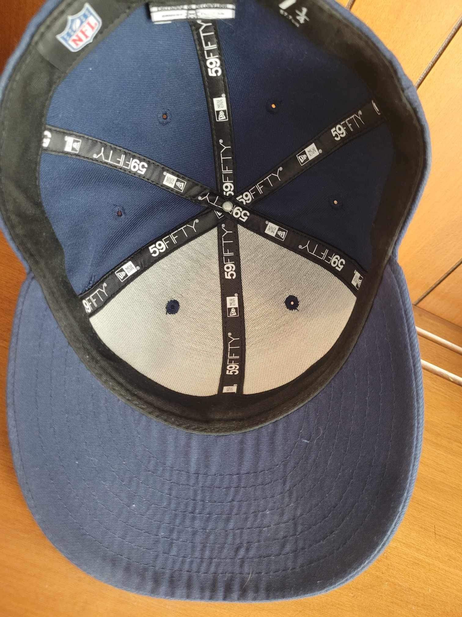 New Era NFL Seattle Seahawks Football Logo 7 1/4 Fitted Hat Cap - photo 4