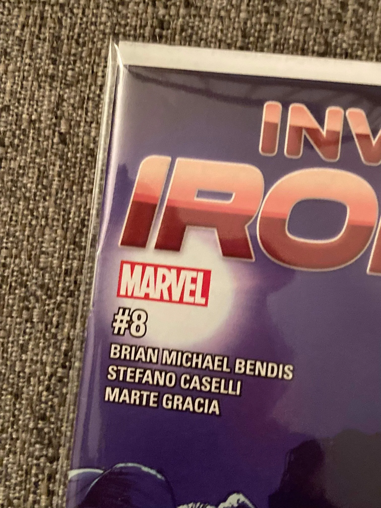 Marvel Comics Invincible Ironman issue #8 Comic Book Ironheart f image indicator(2)