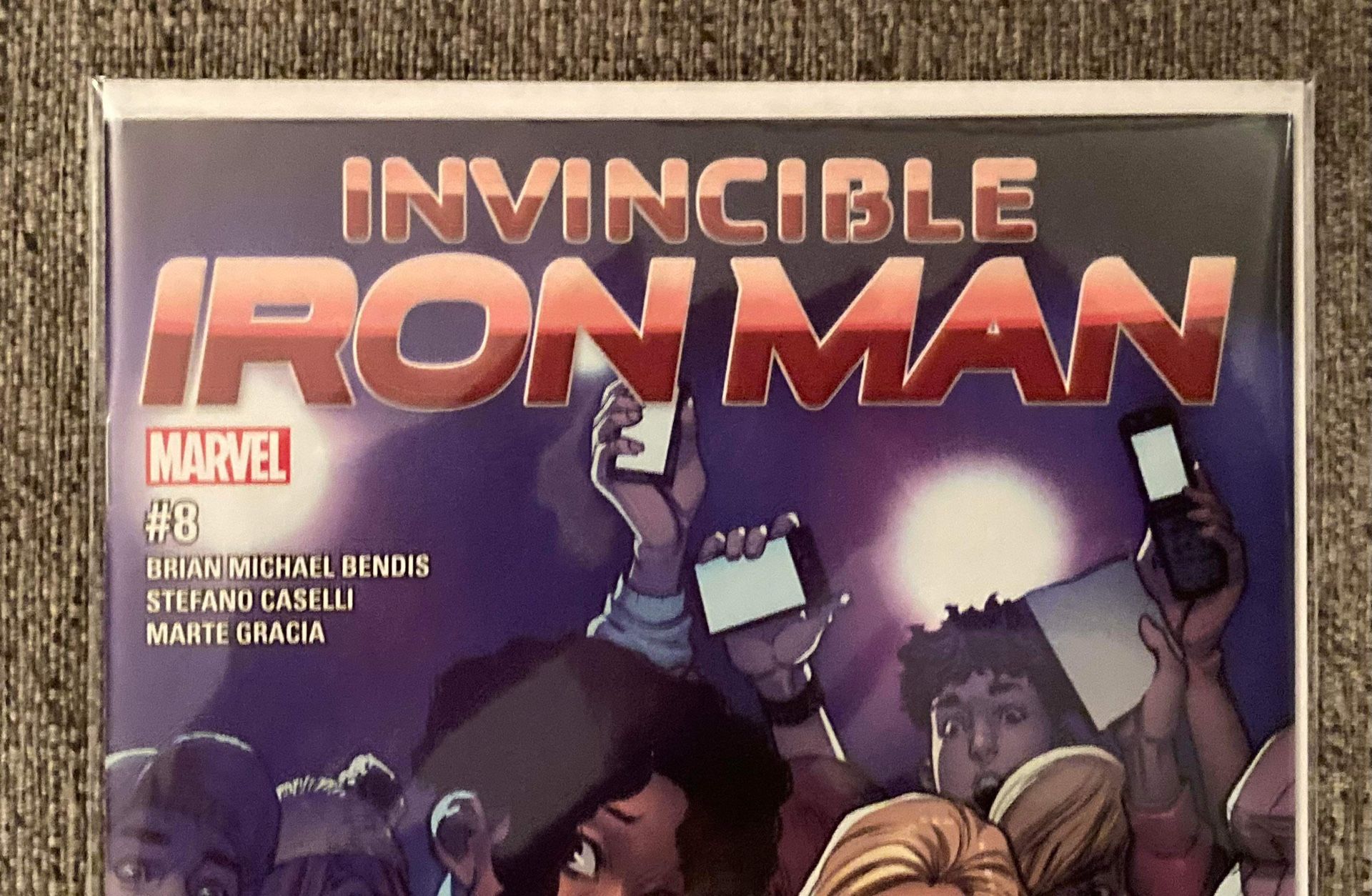 Marvel Comics Invincible Ironman issue #8 Comic Book Ironheart f - photo 4