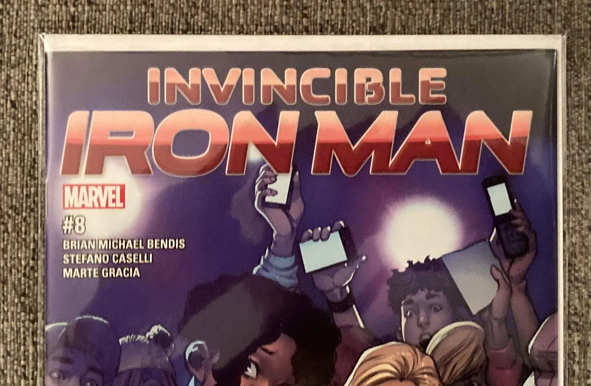 Marvel Comics Invincible Ironman issue #8 Comic Book Ironheart f image indicator(4)