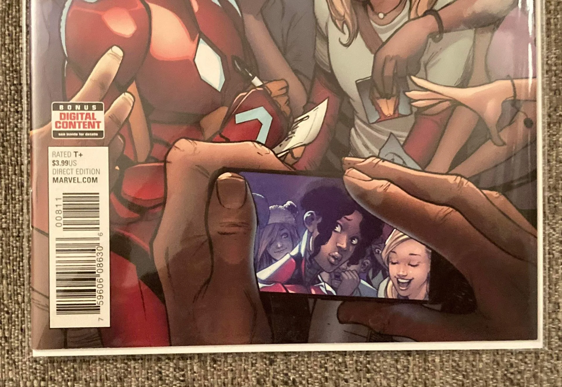 Marvel Comics Invincible Ironman issue #8 Comic Book Ironheart f image indicator(6)
