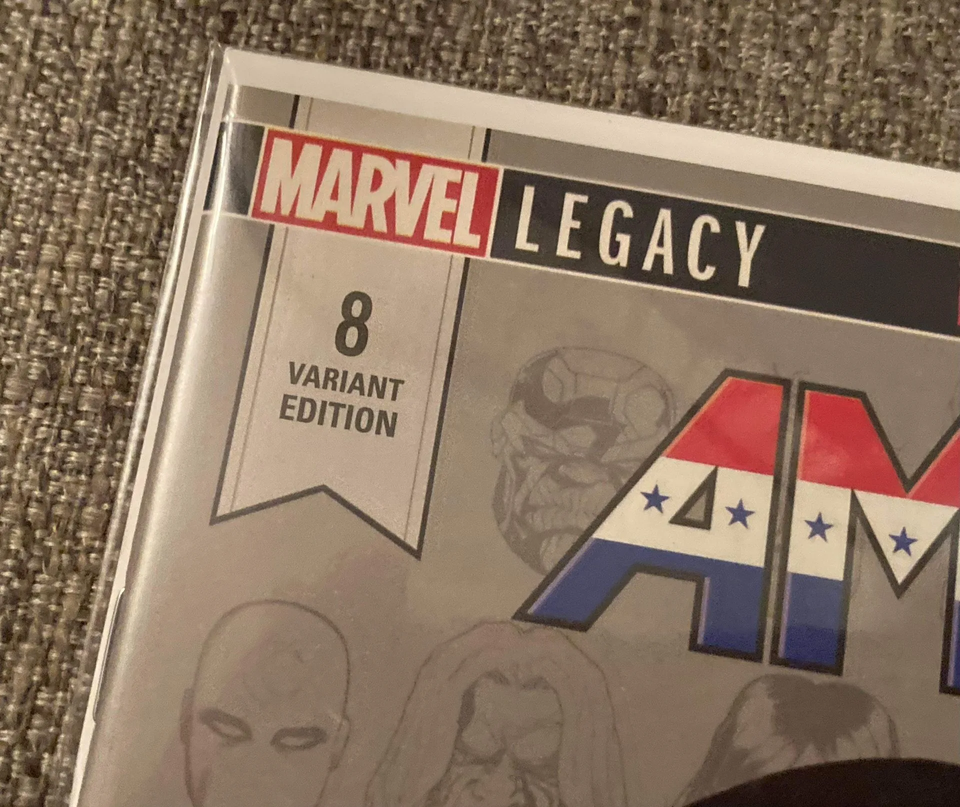 Marvel Comics AMERICA issue #8 Variant Cover Comic Book key Firs image indicator(2)