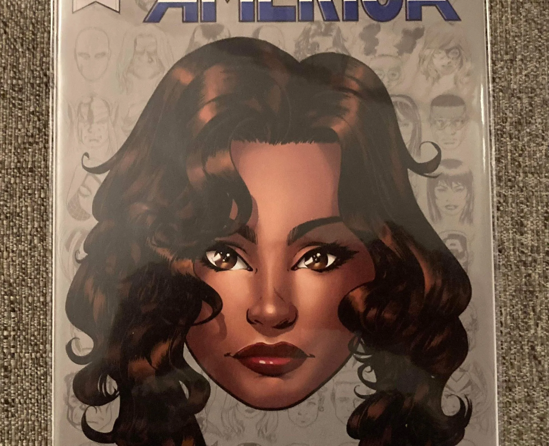 Marvel Comics AMERICA issue #8 Variant Cover Comic Book key Firs image indicator(5)