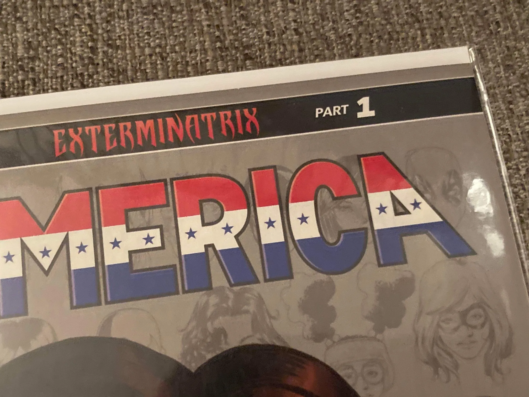 Marvel Comics AMERICA issue #8 Variant Cover Comic Book key Firs image indicator(7)